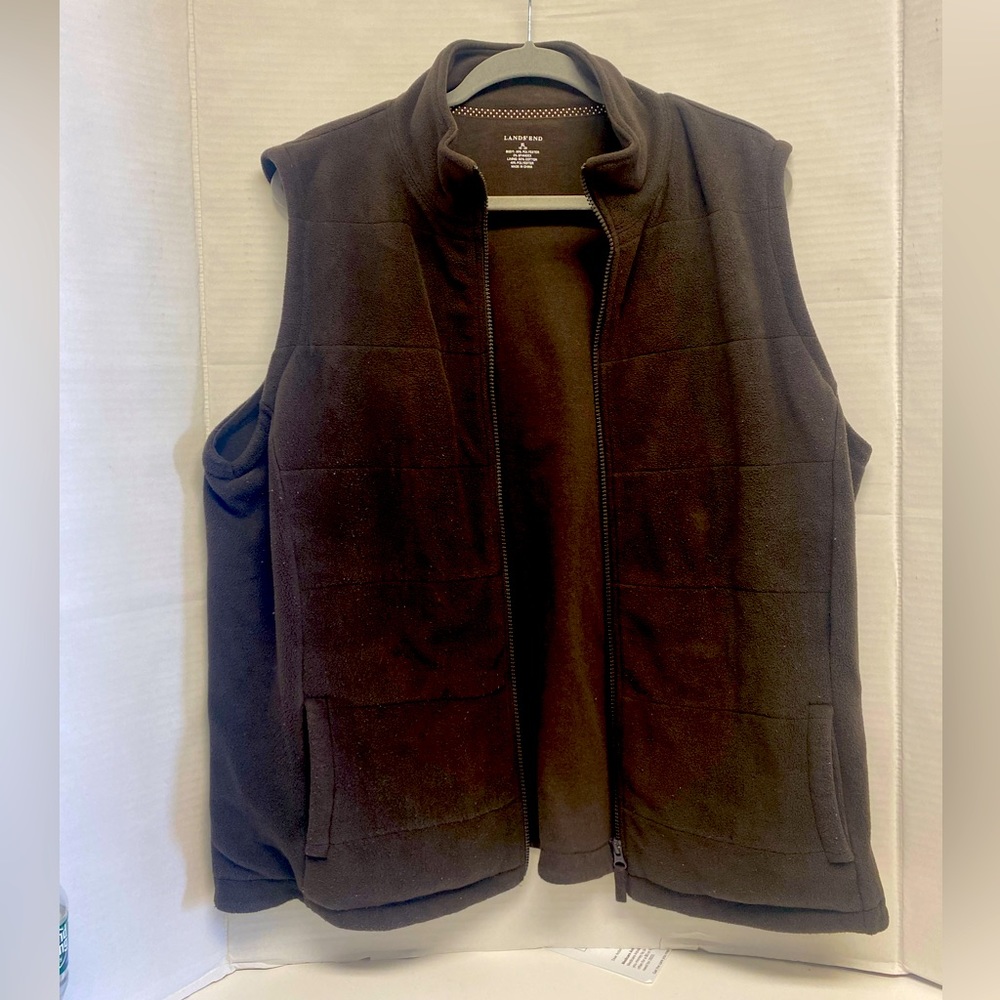 Lands End Fleece Vest